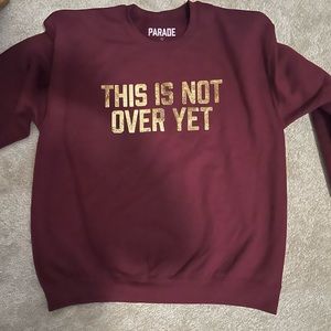 Official Parade Sweatshirt- NWOT never worn.